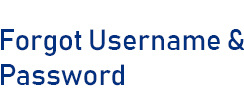Forget Password & Username
